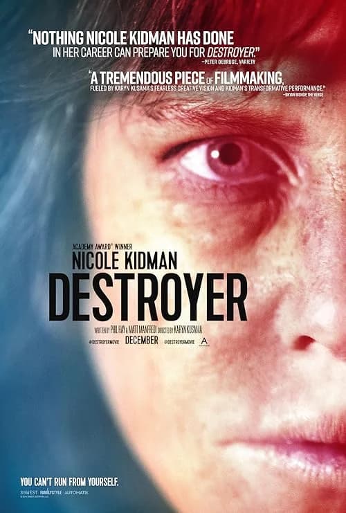 Destroyer film posteri