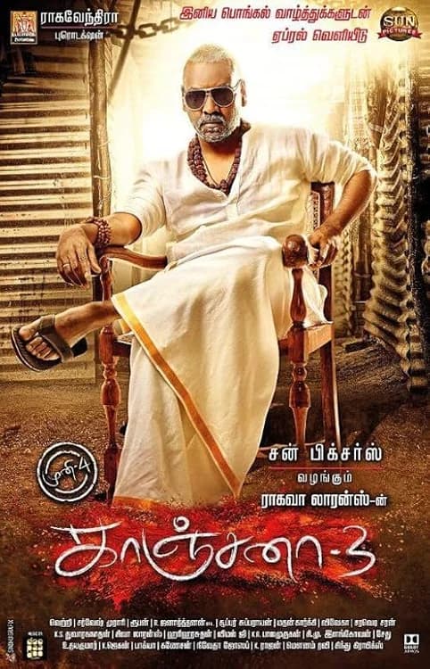 Kanchana 3 film posteri