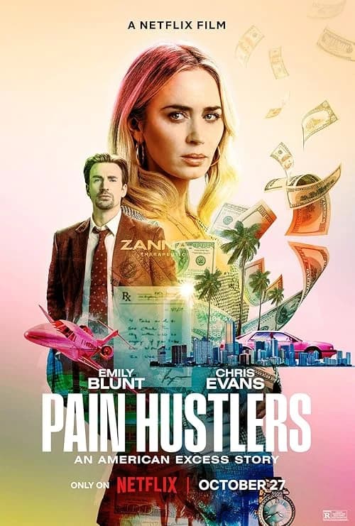 Pain Hustlers film posteri