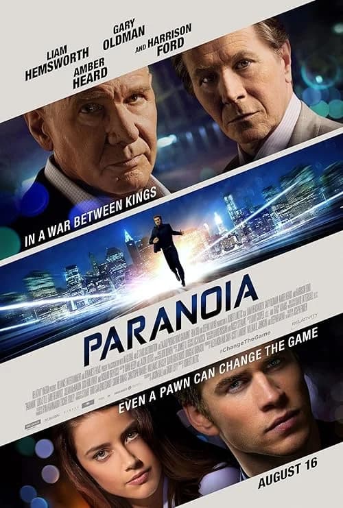 Paranoia film posteri