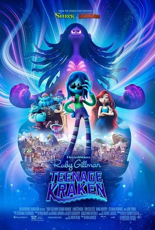Ruby Gillman: Teenage Kraken film posteri