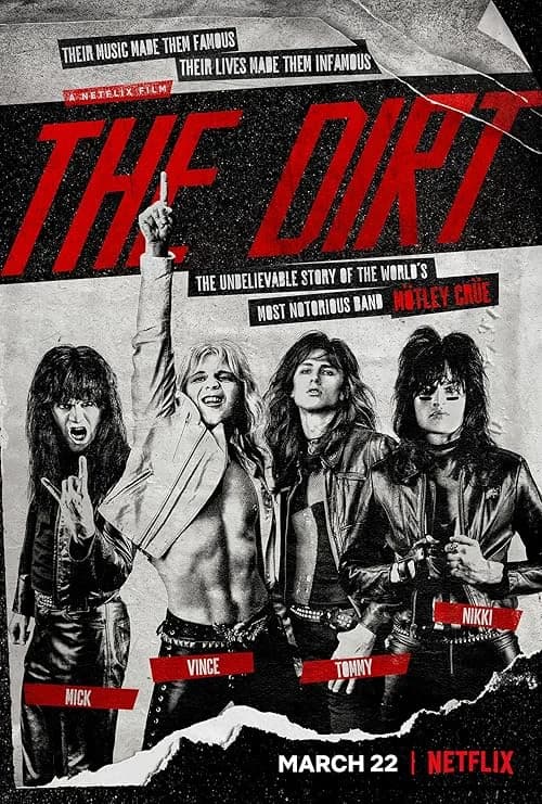The Dirt film posteri