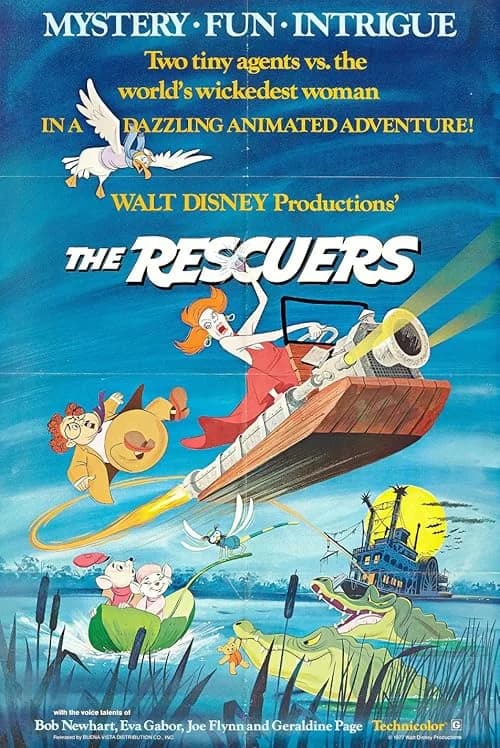 The Rescuers film posteri